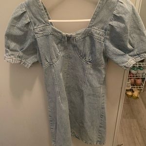 Vintage denim dress